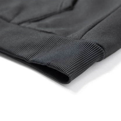 Men's Paris Letter Fleece Hoodie & Pants Set – Casual Sportswear