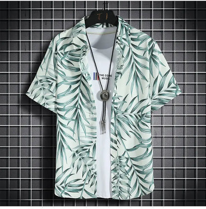 Men’s Hawaiian Beach Set – Quick Dry Summer Outfit