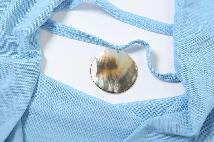 Sisterlinda Mesh Lace 2-Piece Party Set