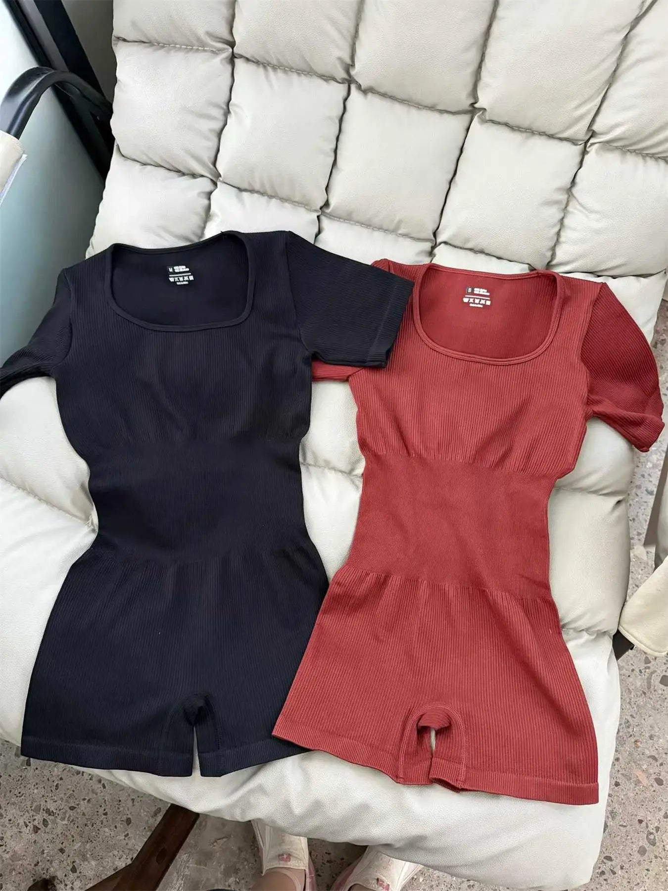 Women's Seamless Body-Shaping Jumpsuit – Yoga & Fitness