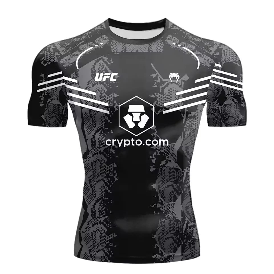 UFC Boxing T-Shirt – Summer Quick-Dry Top