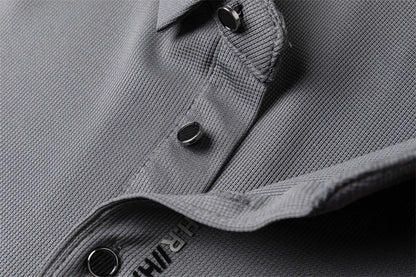 Men's Long Sleeve Polo Shirt Comfortable Fashionable Versatile