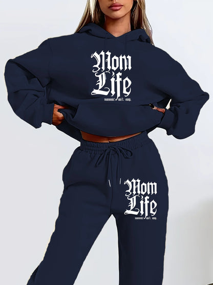 Women's Winter Hoodie & Sweatpants Set