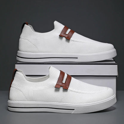 Men's Casual Lightweight Breathable Sports Walking Canvas Shoes