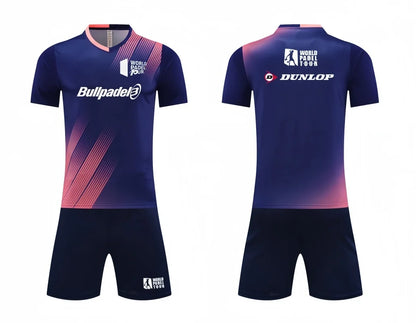 Men's Summer T-shirt & Shorts Set Stylish Tennis & Badminton Sportswear