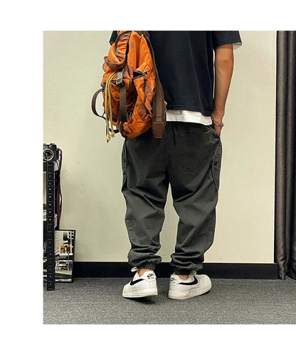 Men’s Oversize Cargo Pants Streetwear Joggers