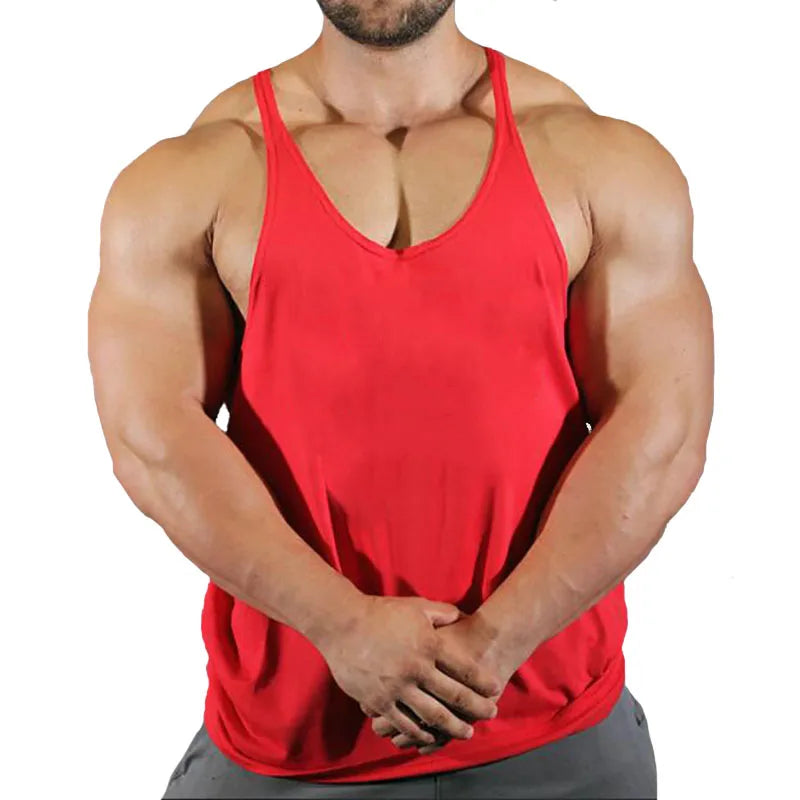 Men’s Quick Dry Gym Tank Top – Sleeveless Fitness Vest