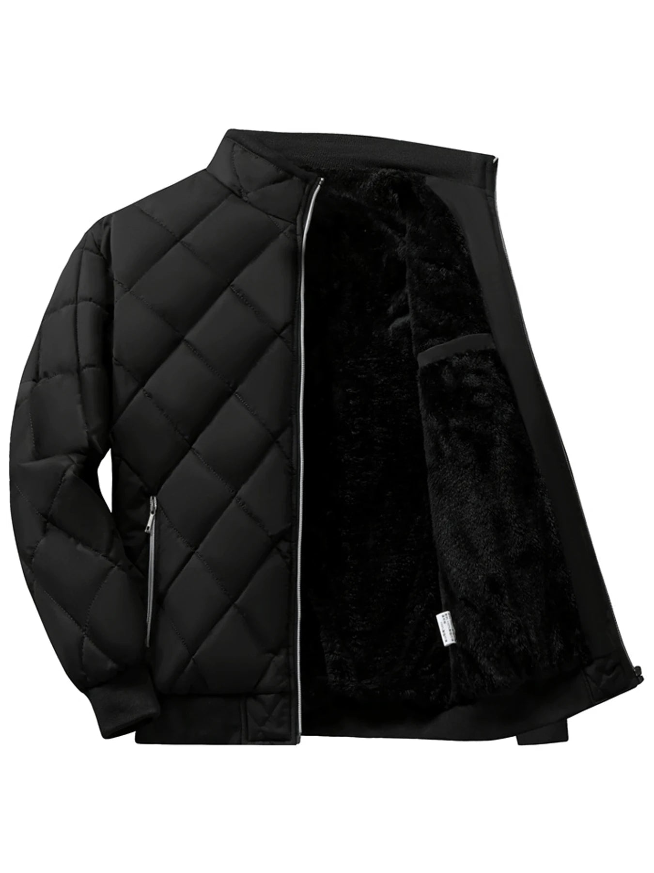 Men's Winter Jacket, Casual Thick Warm Stand Collar Autumn Stylish Cozy