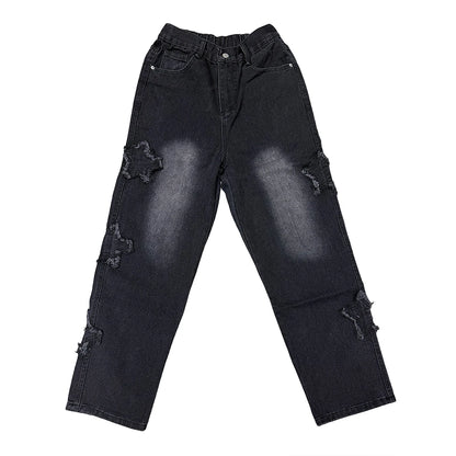 Men's Gothic Wide-Leg Y2K Jeans