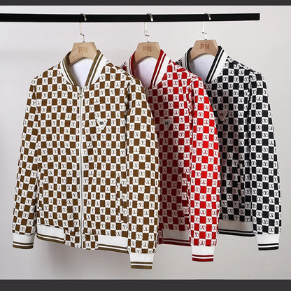 Men's Slim Casual Jacket, Lightweight, Windproof, Sizes up to 5XL