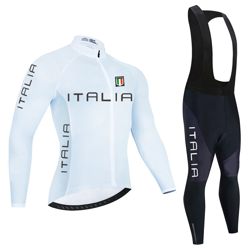 ITALIA Men’s Long Sleeve Cycling Jersey MTB