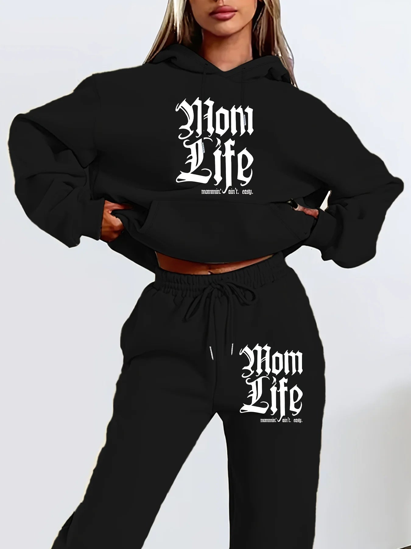 Women's Winter Hoodie & Sweatpants Set