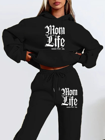 Women's Winter Hoodie & Sweatpants Set