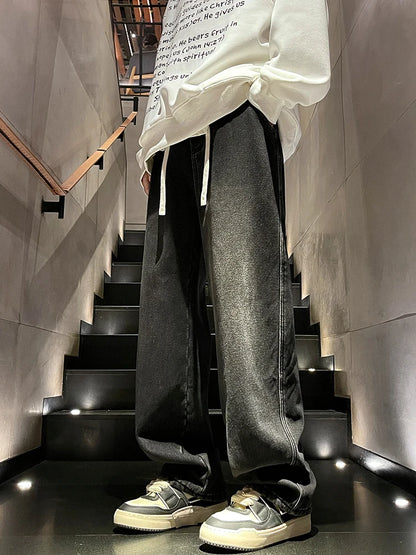 Winter Jeans, Korean Style, Fleece Lined, Warm Denim