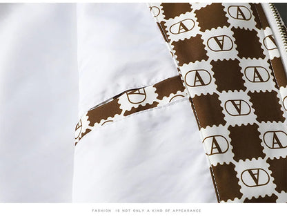 Men's Slim Casual Jacket, Lightweight, Windproof, Sizes up to 5XL