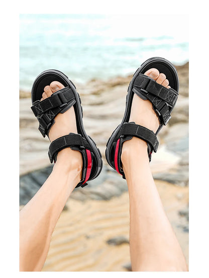 Men’s Summer Sandals Breathable Beach Hiking Casual Shoes