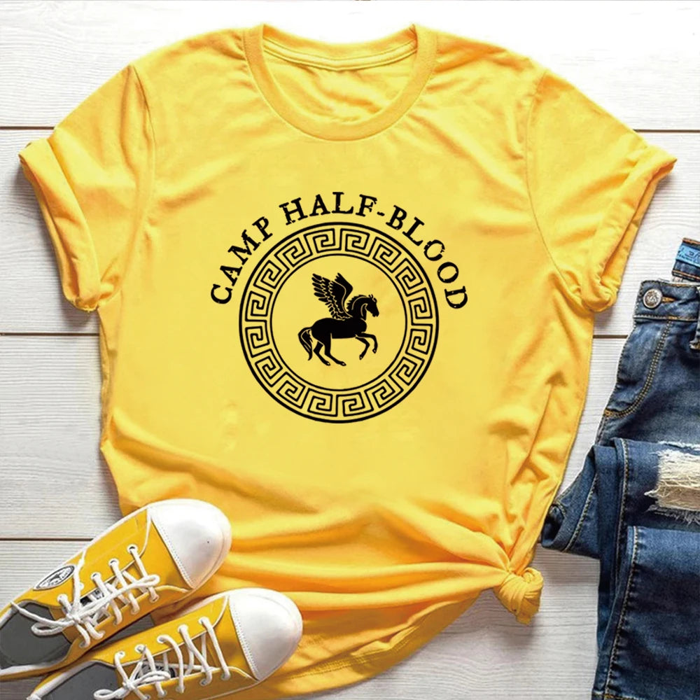 Camp Jupiter Percy Jackson Unisex T-Shirt – Gothic Short Sleeve