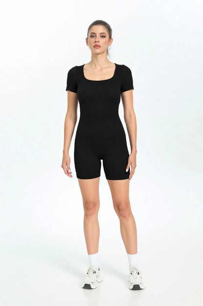 Women's Seamless Body-Shaping Jumpsuit – Yoga & Fitness