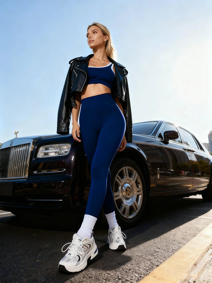 Women’s 2pcs Yoga Set – High Waist Leggings & Bra