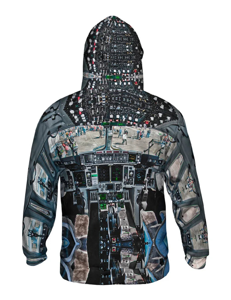 Men's 3D Aircraft Hoodie – Harajuku Pullover