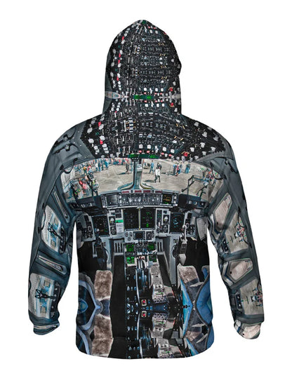 Men's 3D Aircraft Hoodie – Harajuku Pullover