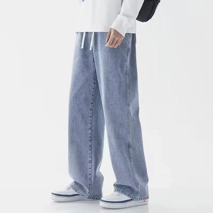 Men's Loose Denim Jeans, Oversized Streetwear, Y2K Fashion
