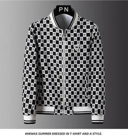 Men's Slim Casual Jacket, Lightweight, Windproof, Sizes up to 5XL