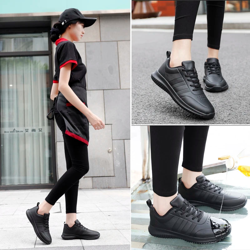 Couple Chef Shoes Lightweight Soft Sole Comfort Work