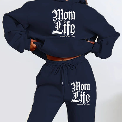 Women's Winter Hoodie & Sweatpants Set