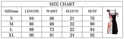 Terrifier 3 Clown Cosplay Dress for Women