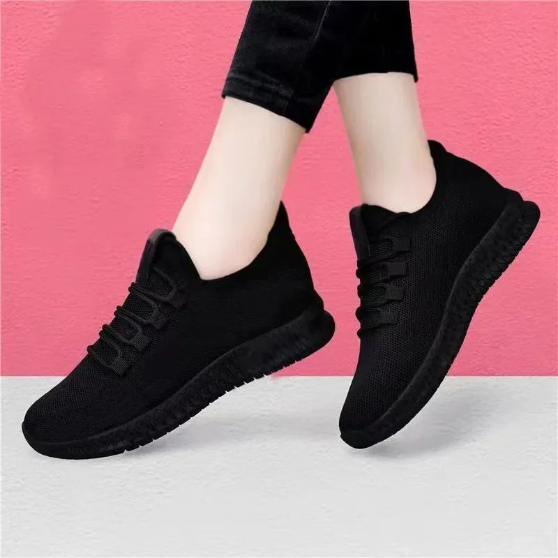 Stylish breathable sneakers, casual, comfortable, thick-soled, women’s shoes