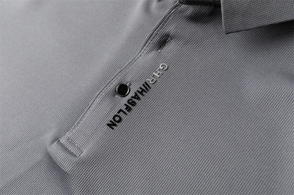 Men's Long Sleeve Polo Shirt Comfortable Fashionable Versatile