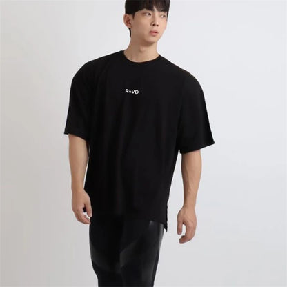 Men Cotton T-Shirt, Hip Hop, Sports, Workout, Fitness