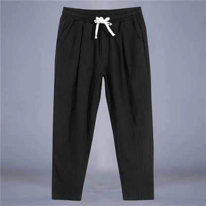 Men's Cotton Linen Casual Street Pants