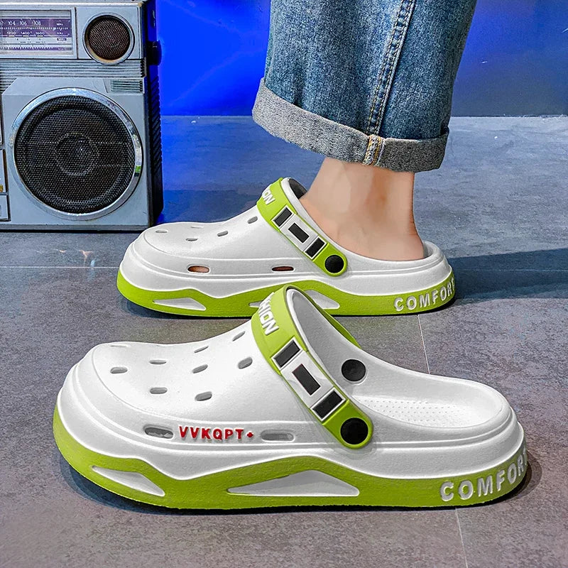 Men's EVA sandals, casual comfortable, outdoor beach garden