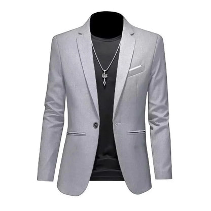 Men's Slim Fit Casual Business Blazer