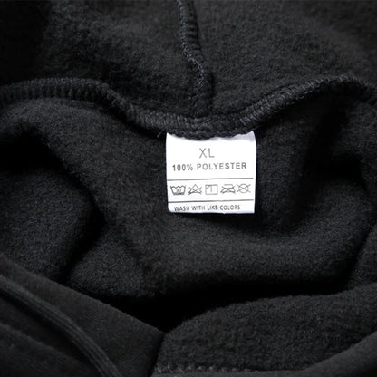 Men's Paris Letter Fleece Hoodie & Pants Set – Casual Sportswear