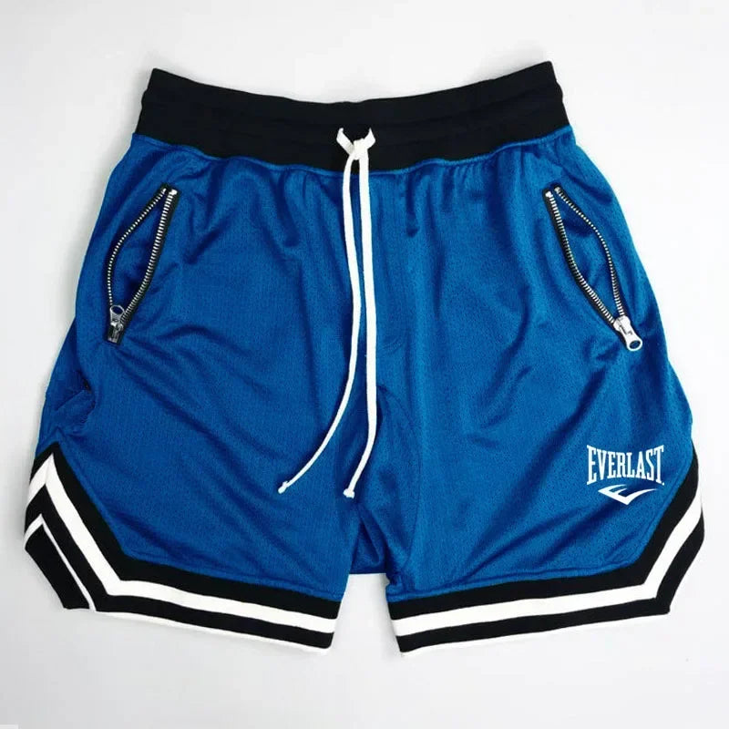 EVERLAST Men's Basketball Mesh Shorts Summer Casual