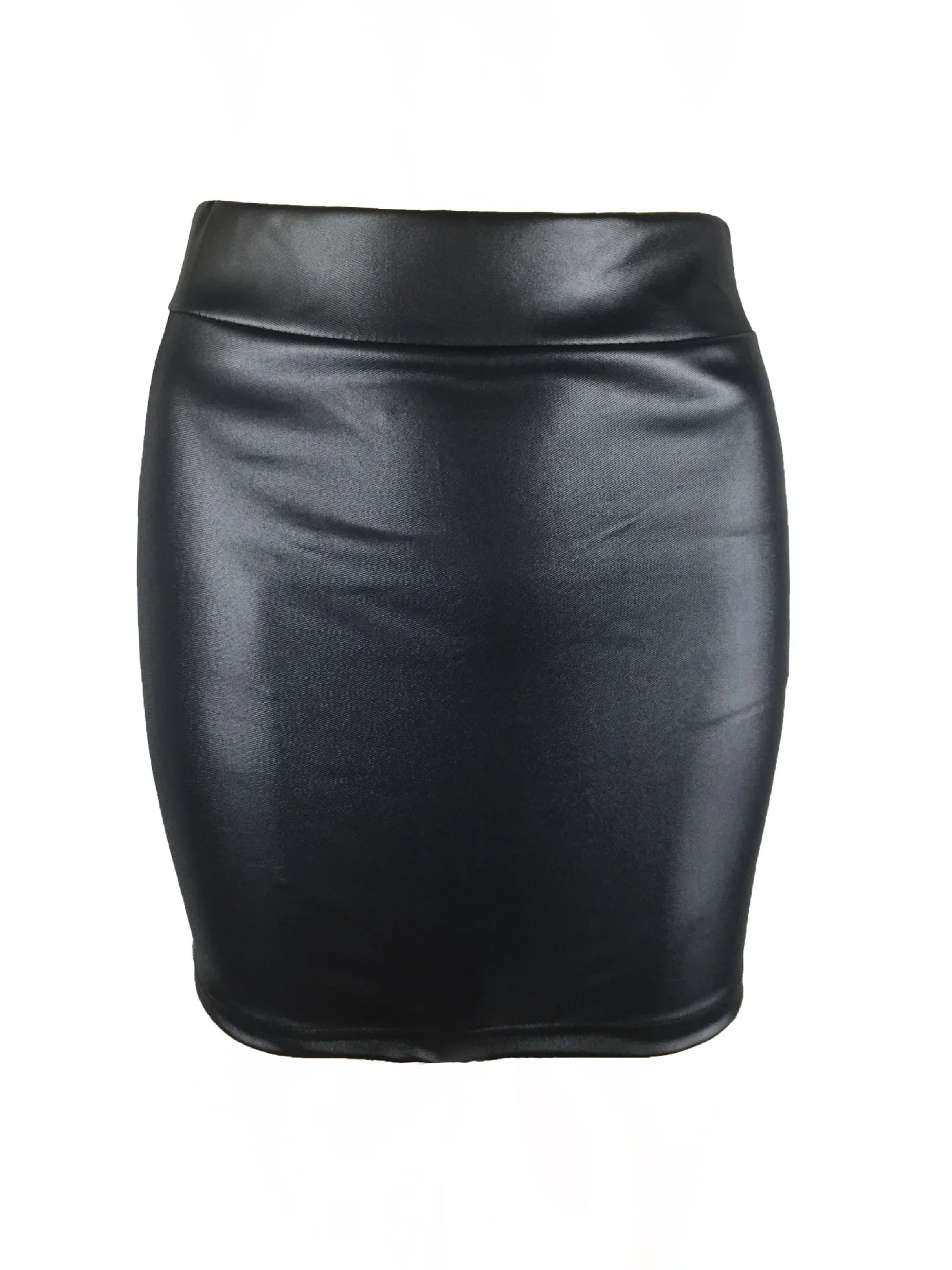 Women Summer High-Waist Mini Bodycon Skirt