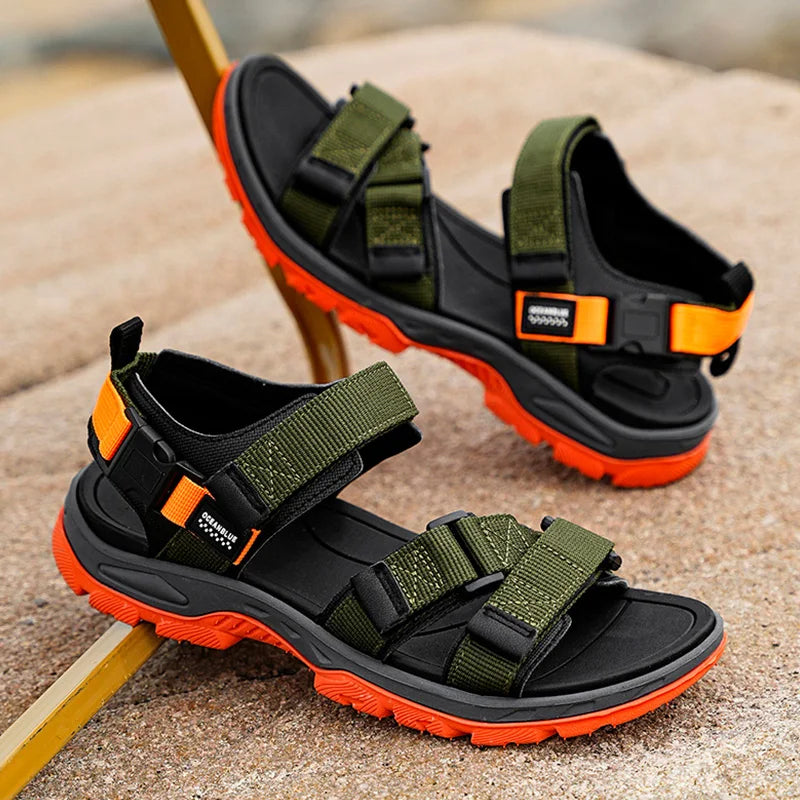Men’s Summer Sandals Breathable Beach Hiking Casual Shoes
