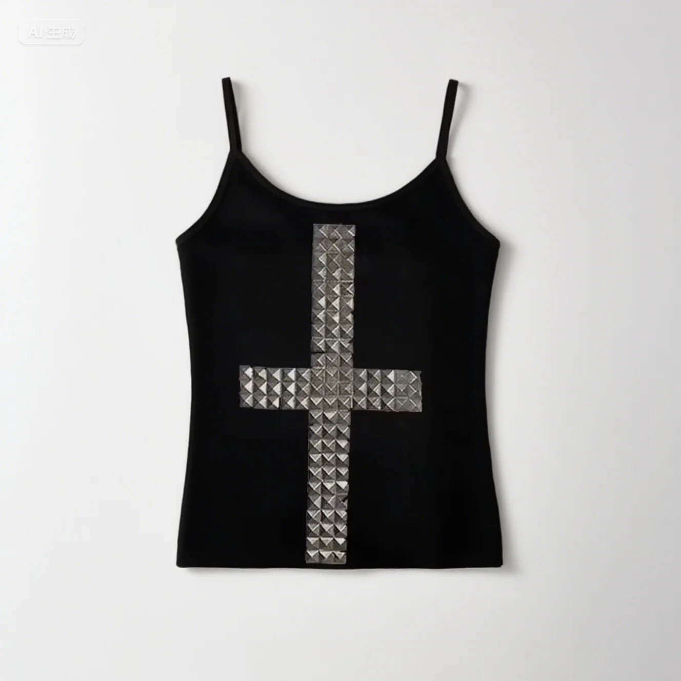 Gothic Punk Emo Crop Top – Y2K Harajuku Tee