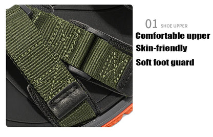 Men’s Summer Sandals Breathable Beach Hiking Casual Shoes