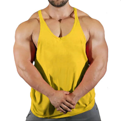 Men’s Quick Dry Gym Tank Top – Sleeveless Fitness Vest