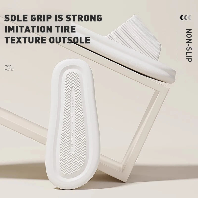 Unisex summer EVA slippers, non-slip, lightweight, comfy