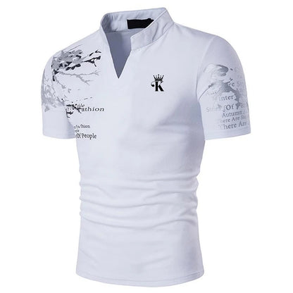 Men’s golf polo shirt, summer casual, short sleeve fashion