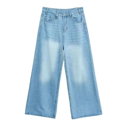 Men’s baggy wide leg vintage denim jeans