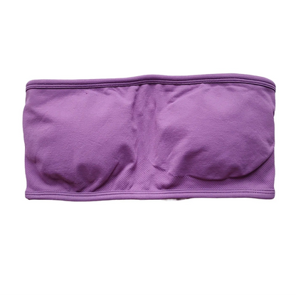 Seamless push-up sports bra, yoga gym crop top