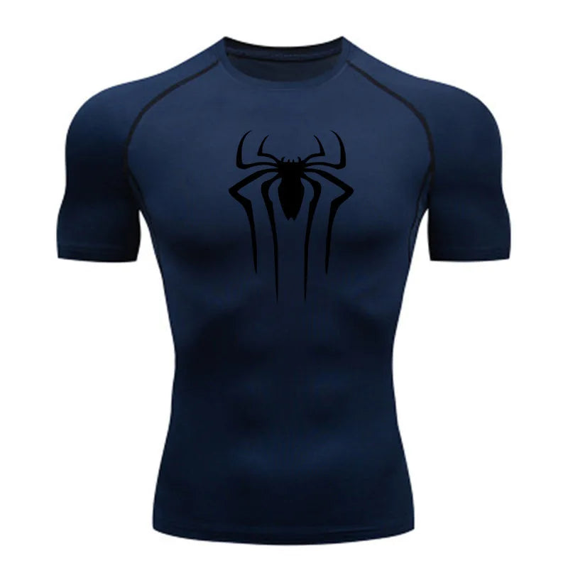 Men’s Compression Gym T-Shirt – Quick Dry Sport Tee