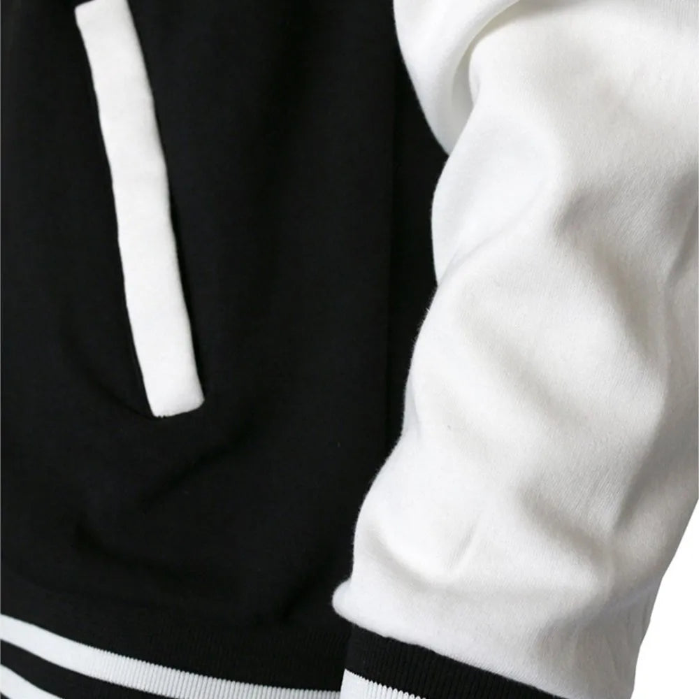 Women’s warm fleece jacket, New York print. Keywords: winter, casual, baseball style