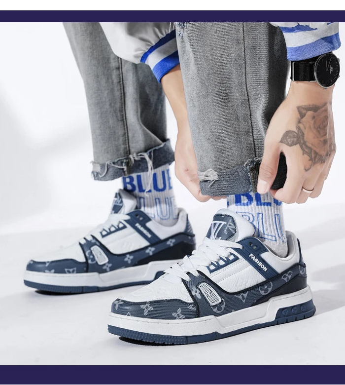 Luxury 2025 LV sneakers, unisex casual fashion shoes